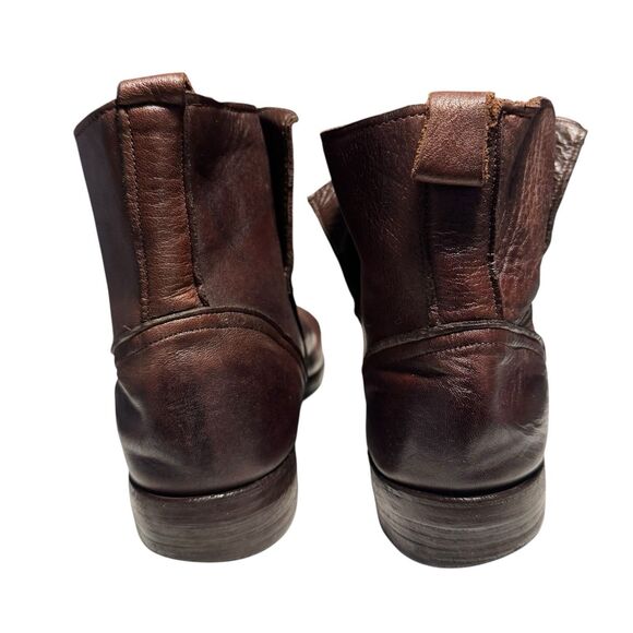 Vintage Shoe Company Brown Leather Ankle Boots Mens 10M Made In USA main image 8